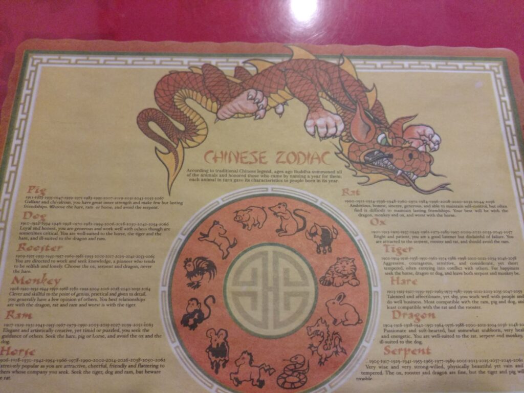 Oriental Sizzling Menu 5